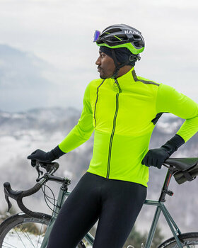 Biciklistička jakna, prsluk Santini Vega Absolute Jacket Arancio Fluo M Jakna - 6