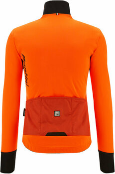 Cyklo-Bunda, vesta Santini Vega Absolute Jacket Bunda Arancio Fluo XL - 3