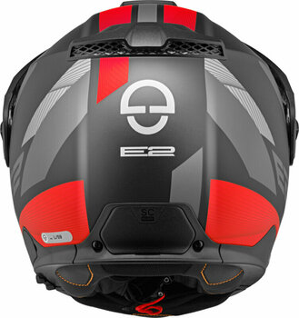 Helmet Schuberth E2 Defender Red 2XL Helmet - 5