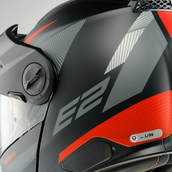 Casque Schuberth E2 Defender Red 2XL Casque - 6