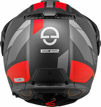 Helmet Schuberth E2 Defender Red XL Helmet - 5
