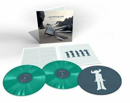 LP Jamiroquai - High Times: Singles 1992-2006 (180g) (Deluxe Edition) (Green Marbled Coloured) (2 LP + Slipmat) - 3