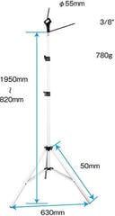 Pieds de microphone Platinum PSMP1BK Pieds de microphone - 1