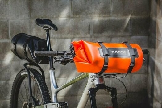 Saco para bicicletas Aeroe Heavy Duty Drybag Orange 8 L - 10