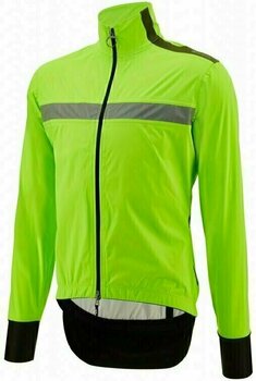 Cyklo-Bunda, vesta Santini Guard Neo Shell Rain Jacket Verde Fluo S Bunda - 2