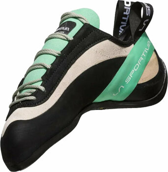 Climbing Shoes La Sportiva Miura Woman White/Jade Green 40 Climbing Shoes - 3