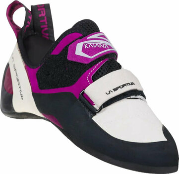 Climbing Shoes La Sportiva Katana Woman White/Purple 37,5 Climbing Shoes - 2
