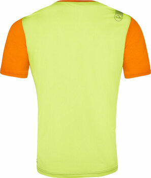 Тениска La Sportiva Tracer T-Shirt M Storm Blue/Lime Punch M Тениска - 2