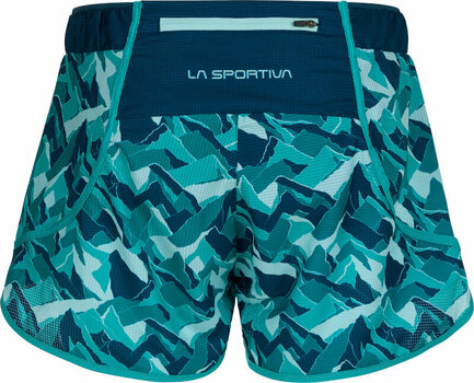 Pantalones cortos para correr La Sportiva Timing Short W Storm Blue/Lagoon S Pantalones cortos para correr - 2