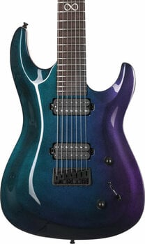 7-string Electric Guitar Chapman Guitars ML17 Pro Modern Morpheus Purple Flip - 3