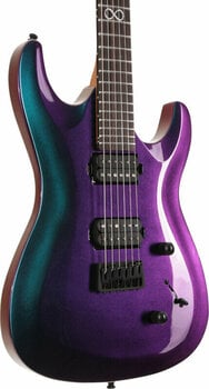 7-string Electric Guitar Chapman Guitars ML17 Pro Modern Morpheus Purple Flip - 4