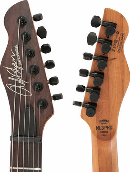 Chitară electrică Chapman Guitars ML3 Pro Modern Coral Pink - 7