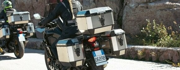 Motorrad Hintere Koffer / Hintere Tasche Givi Trekker Alaska 44 Aluminium Monokey - 5
