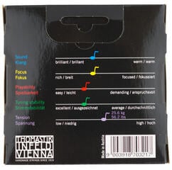 Viola Strings Thomastik Peter Infeld PI200 Violin 4/4 Medium Viola Strings - 1