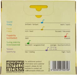 Cordas para violoncelo Thomastik Spirit SP400 Cello 4/4 Medium Cordas para violoncelo - 1