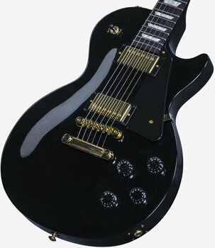 E-Gitarre Gibson Les Paul Studio 2016 T Gold Hardware Ebony - 3