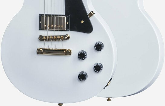 E-Gitarre Gibson Les Paul Studio 2016 T Gold Hardware Alpine White - 2
