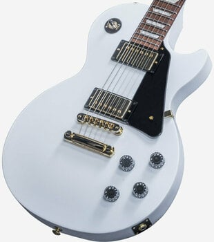 E-Gitarre Gibson Les Paul Studio 2016 T Gold Hardware Alpine White - 3