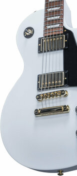 E-Gitarre Gibson Les Paul Studio 2016 T Gold Hardware Alpine White - 5