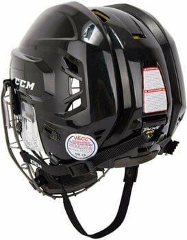 Hockey Helmet CCM Tacks 310 Combo SR Black S Hockey Helmet - 2