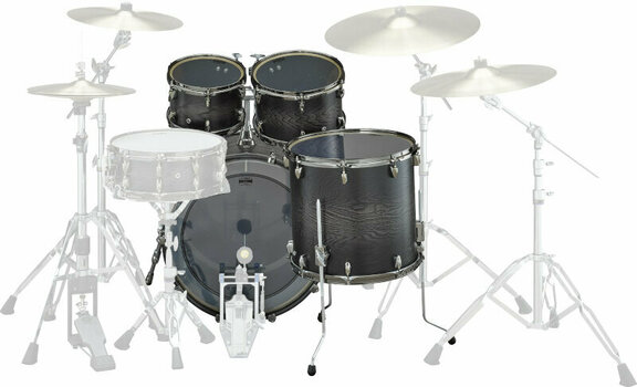 Akustik-Drumset Yamaha LHOROCKUCS Uzukuri Charcoal Sunburst - 2