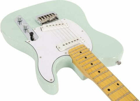 Electric guitar G&L Tribute ASAT Special Surf Green - 5