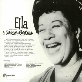 Vinylskiva Ella Fitzgerald - Ella Wishes You A Swinging Christmas (Clear Coloured) (LP) - 2