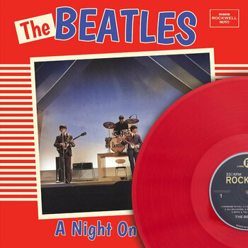 Vinyl Record The Beatles - A Night On The Town (Red Coloured) (LP) - 2