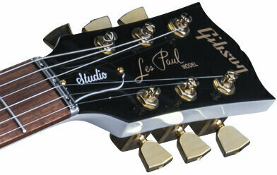 E-Gitarre Gibson Les Paul Studio 2016 HP Gold Hardware Alpine White - 5