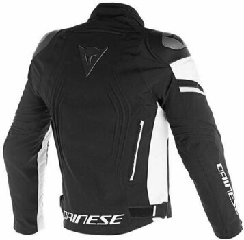 Tekstilna jakna Dainese Racing 3 D-Dry Black/White 62 Tekstilna jakna - 2