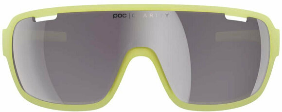 Óculos de ciclismo POC Do Blade Lemon Calcite Translucent/Clarity Road Silver Óculos de ciclismo - 2