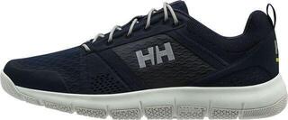Mens Sailing Shoes Helly Hansen Men's Skagen F-1 Offshore Sailing Navy/Graphite Blue/Off White - 1