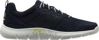 Mens Sailing Shoes Helly Hansen Men's Skagen F-1 Offshore Sailing Navy/Graphite Blue/Off White - 5