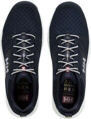 Mens Sailing Shoes Helly Hansen Men's Skagen F-1 Offshore Sailing Navy/Graphite Blue/Off White - 7