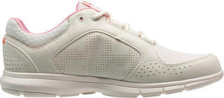 Womens Sailing Shoes Helly Hansen Women's Ahiga V4 Hydropower Off White/Pink Sorbet - 3