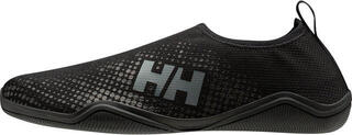Mens Sailing Shoes Helly Hansen Men's Crest Watermoc Black/Charcoal - 1