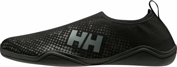Mens Sailing Shoes Helly Hansen Men's Crest Watermoc Black/Charcoal 45 - 2