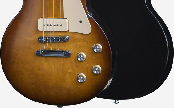 Elektrická gitara Gibson Les Paul 60s Tribute 2016 T Satin Honeyburst Dark Back - 2