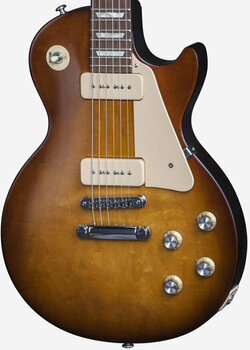 Elektrisk guitar Gibson Les Paul 60s Tribute 2016 T Satin Honeyburst Dark Back - 9