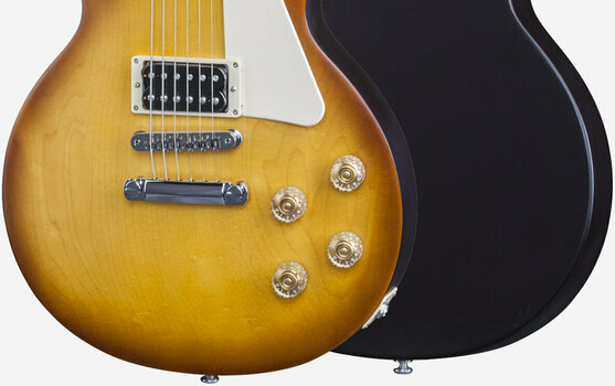 Guitare électrique Gibson Les Paul 50s Tribute 2016 HP Satin Honeyburst Dark Back - 2