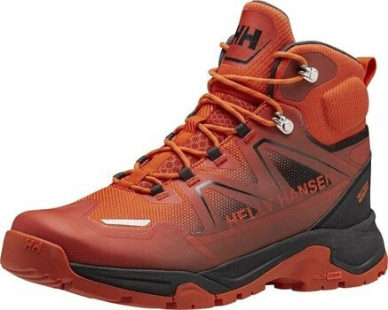 Mens Outdoor Shoes Helly Hansen Men's Cascade Mid-Height Hiking Shoes Cloudberry/Black 46 Mens Outdoor Shoes - 2