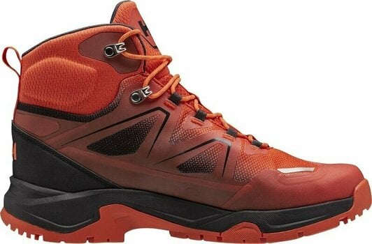 Mens Outdoor Shoes Helly Hansen Men's Cascade Mid-Height Hiking Shoes Cloudberry/Black 46 Mens Outdoor Shoes - 4