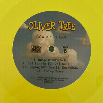 Vinylplade Oliver Tree - Cowboy Tears (Colour Vinyl) (LP) - 5