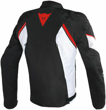 Giacca in tessuto Dainese Avro D2 Black/White/Red 50 Giacca in tessuto - 2