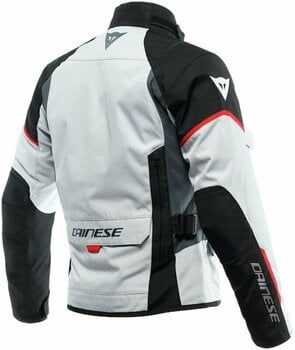 Blouson textile Dainese Tempest 3 D-Dry Glacier Gray/Black/Lava Red 44 Blouson textile - 2