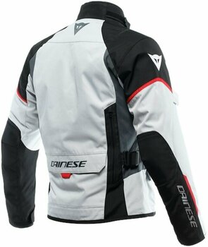Giacca in tessuto Dainese Tempest 3 D-Dry Glacier Gray/Black/Lava Red 50 Giacca in tessuto - 2