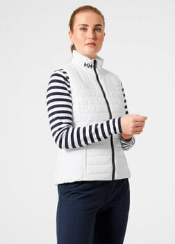 Giacca Helly Hansen Women's Crew Insulated Vest 2.0 Giacca White M - 5