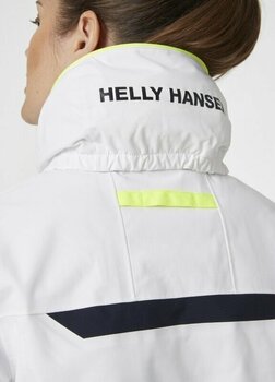 Casaco Helly Hansen Women's Salt Navigator Casaco White XL - 5