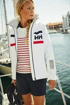 Jacket Helly Hansen Women's Salt Navigator Jacket White XL - 11