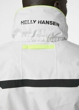 Jacket Helly Hansen Men's Salt Navigator Jacket White M - 7